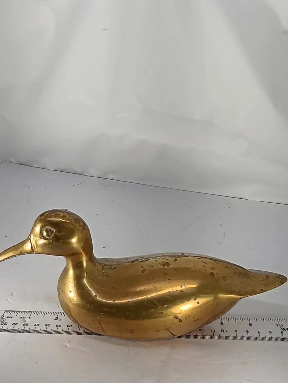 Solid Brass Duck Decoy Door Stop 10
